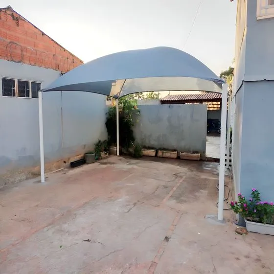 Sombreadores para Veículos em Porto Ferreira SP — Instalação em área gourmet com churrasqueira