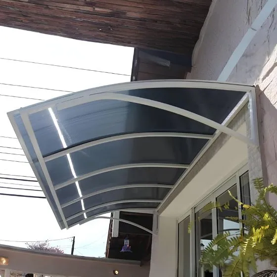 Toldo Policarbonato Alveolar - Toldos Porto Ferreira